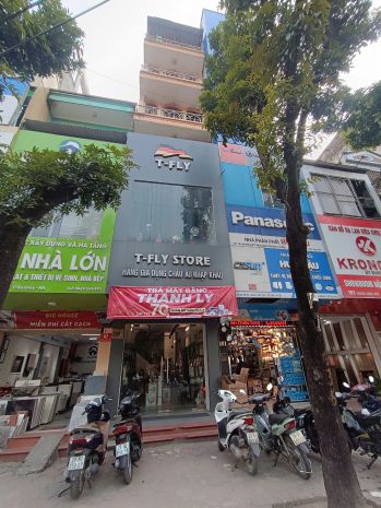 Chính chủ cho thuê nhà 6 tầng mặt phố hoàng quốc việt ,hà 7345777