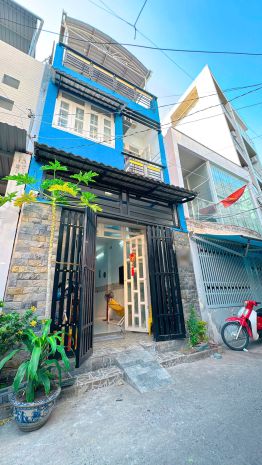 Nhà 3 lầu hẻm âu dương lân, p.chánh hưng  hoàn công đầy đủ 7349298