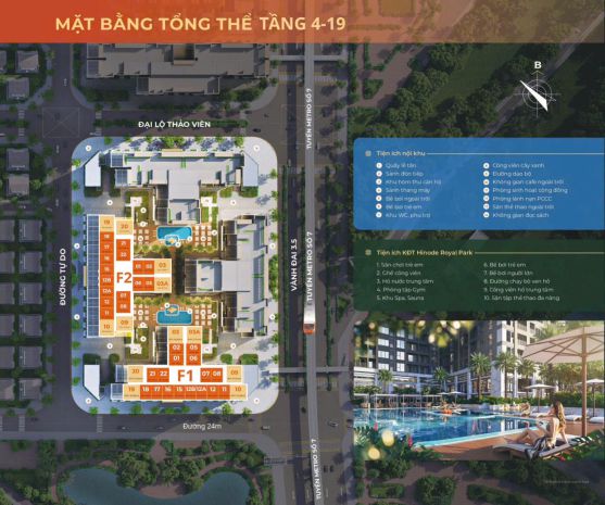 Chung cư the flame vine  hinode royal park  giá chỉ từ 71 7350191