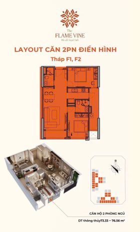 Chung cư the flame vine  hinode royal park  giá chỉ từ 71 7350194