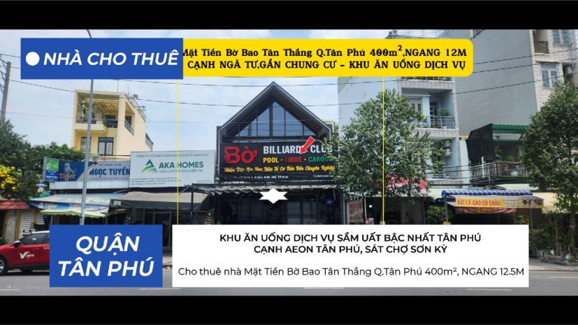 Cho thuê nhà mặt tiền bờ bao tân thắng q.tân phú 7351091