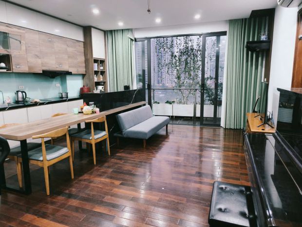 Bán căn hộ hei tower  full nội thất, view thoáng đẹp - 7352605