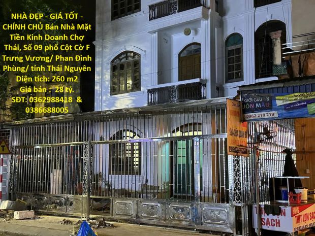 Nhà đẹp - giá tốt - chính chủ bán nhà mặt tiền kinh doanh 7355028