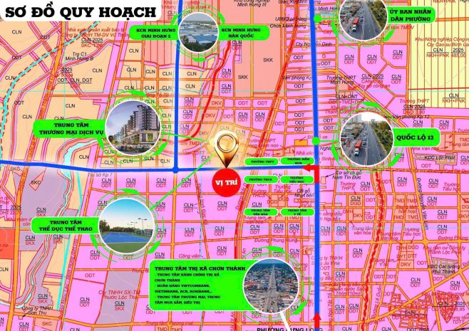 Đất ngay trung tâm chơn thành  giá chỉ 9xx triệu 7358716