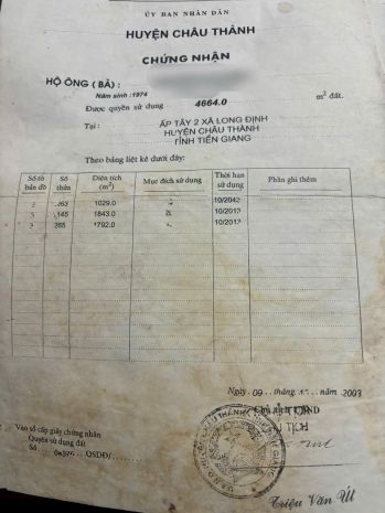 Đầu tư sinh lời - chính chủ bán bán đất vườn-xã long định, 7361584