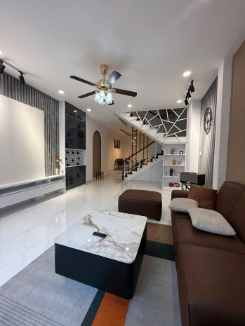 Bán nhà mới, hẻm 6m pham văn chiêu, gần chợ thạch đà, 7361889