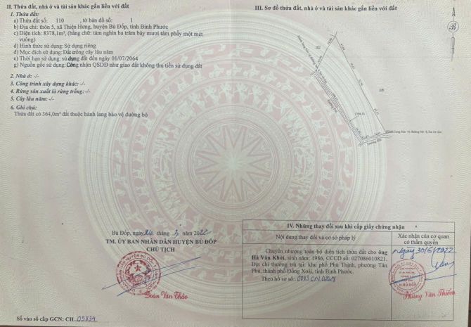 Bán rẫy cao su cạo năm thứ 2, 8,3 sào 2 tỷ 7362227