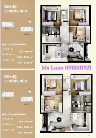 Căn hộ 3pn mường thanh phú hữu 81m² chỉ từ 3,6 tỷ  hiếm 7365329