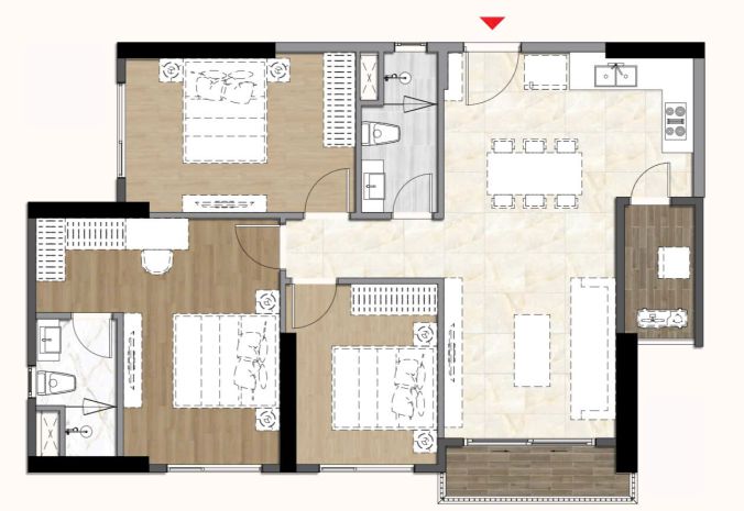 Cđt phú mỹ hưng mở bán căn 3pn vị trí góc hướng đông nam 7367925