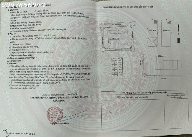 Siêu phẩm đầu tư: shophouse khối đế quận 12  196m²  mặt 7368026