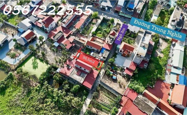 Bán đất tuyến 2 trung nghĩa, đồ sơn diện tích rộng 96,5m2 - 7368326