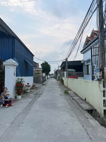 Bán đất bàng la, đồ sơn sát chợ - diện tích 126m2 nở hậu - 7368650