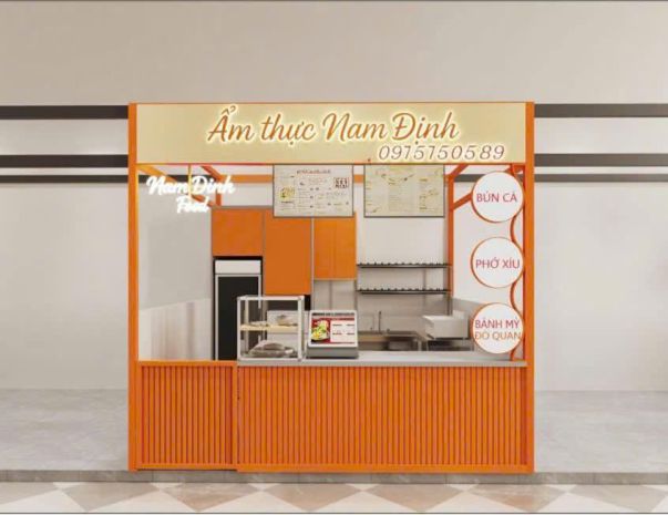 Nhượng gian hàng tại royal city , khu ẩm thực goodcourt , 7370000