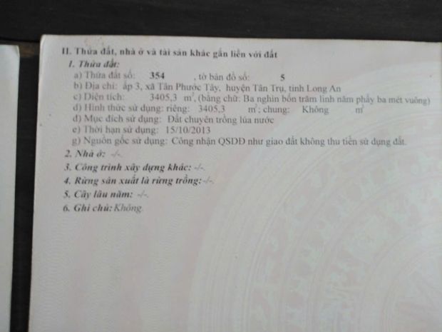 Cần bán 3 miếng đất ruộng  liền kề ven sông tại ấp 3, xã 7370397