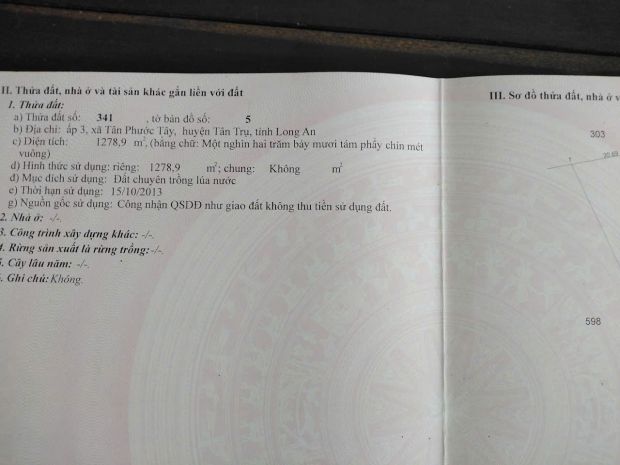 Cần bán 3 miếng đất ruộng  liền kề ven sông tại ấp 3, xã 7370399