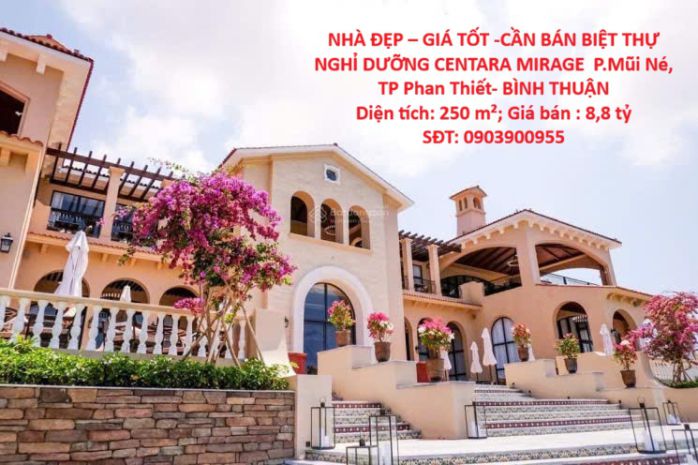 Nhà đẹp  giá tốt -cần bán biệt thự nghỉ dưỡng centara 7371310