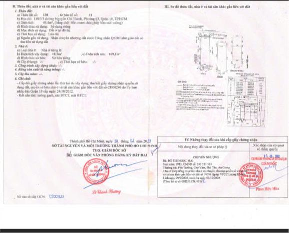 Ngân hàng bidv thanh lý tài sản tại địa chỉ 11833 đường 7371592