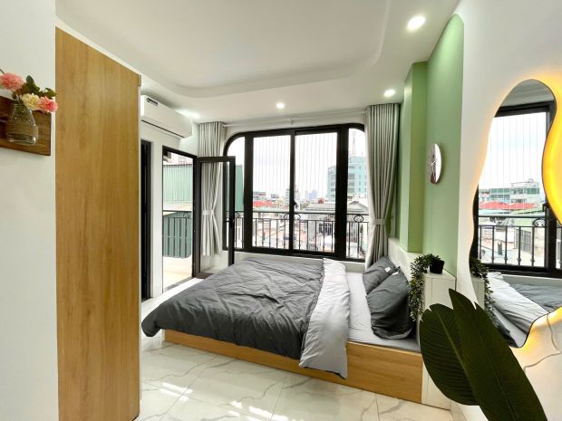 Cho thuê ccmn cực đẹp giá rẻ ngõ 105 láng hạ, đống đa 7372198