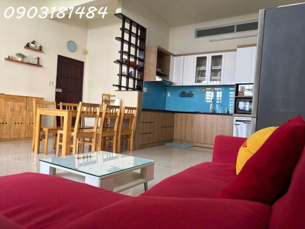 Cho thuê căn hộ trung tâm  sáng thoáng, full nội thất ngay 7372295