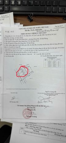 Bán 2 lô đất ngõ 73 kiều hạ, hải an, hải phòng  ô tô vào 7372793