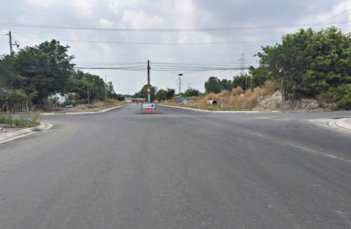 5 nền lk mặt tiền đường s p . tân phước - tp.hcm trung tâm 7373522