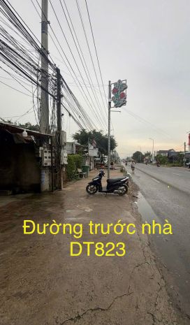 Bán 2 căn nhà liền kề mặt tiền đt823, đức lập hạ, đức hoà, 7373783