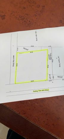 Bán 2 lô đất thổ cư + đất lúa  mặt tiền lớn 7374270