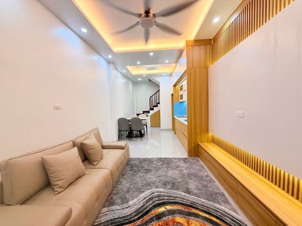 Trần thái tông 34m x6 tầng 10,5 tỷ full nội thất-ngõ thông 7375090