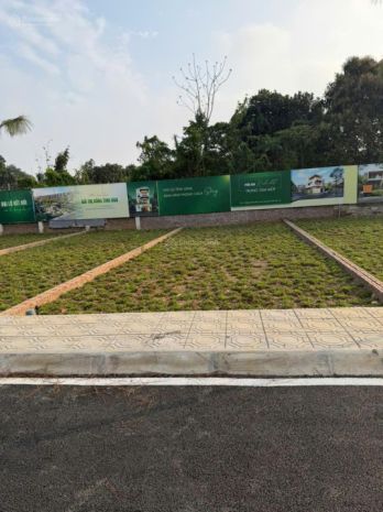 Đất view hồ, 100m2 full thổ cư, giáp khu cnc hòa lạc, đh 7375735