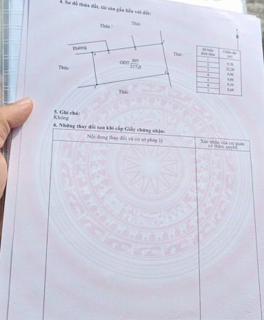 Vị trí vàng đối diện bến đò tam cốc  217m2 full thổ cư  ki 7377446