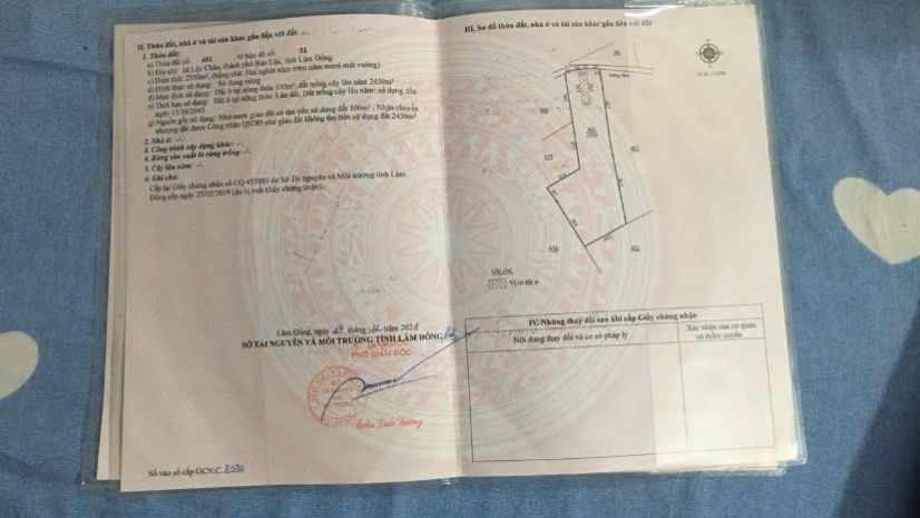 Bán đất view đẹp tại tp. bảo lộc  giá chỉ 1,4 tỷsào 7378293