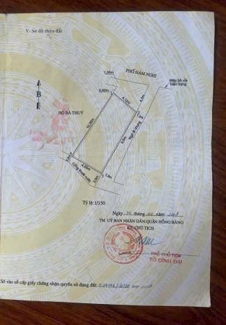 Bán đất tặng nhà - mặt phố hàm nghi - kinh doanh vô địch - l 7382373