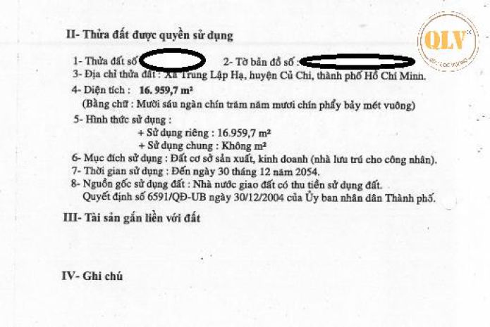 Bán đất skc mặt tiền tỉnh lộ 8, củ chi, tp. hcm 16.959m² 7382385