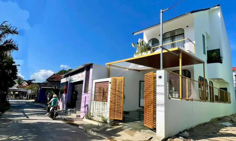 Bán nhà mới tinh có sân ô tô khu bắc nha trang - đường 6m 7383047