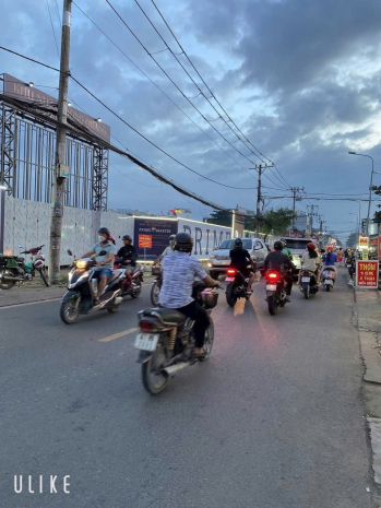 Đất mặt tiền chợ hl80b  đường 10m thông  4x23m  chỉ 5.36 7384373