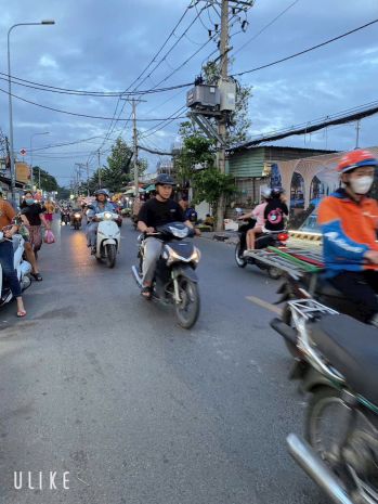 Đất mặt tiền chợ hl80b  đường 10m thông  4x23m  chỉ 5.36 7384374