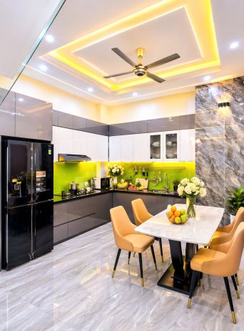 Siêu phẩm 5 tầng mới  mặt tiền kinh doanh ngay chợ gò xoài 7384432