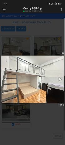 Pass gấp phòng gác lửng full nội thất  110 hoàng đạo thúy 7386201