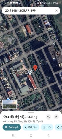 Bán đất khu đấu giá kiến hưng  đối diện trường thcs mậu 7386435