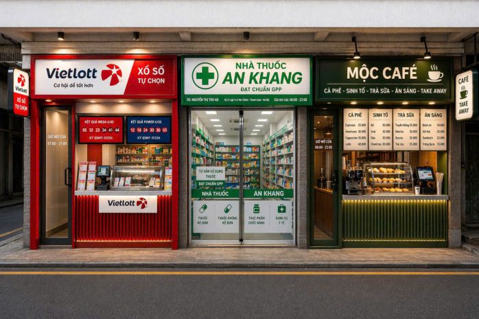 Cho thuê kiot chân đế chung cư  lê văn thiêm, phường nhân 7386489