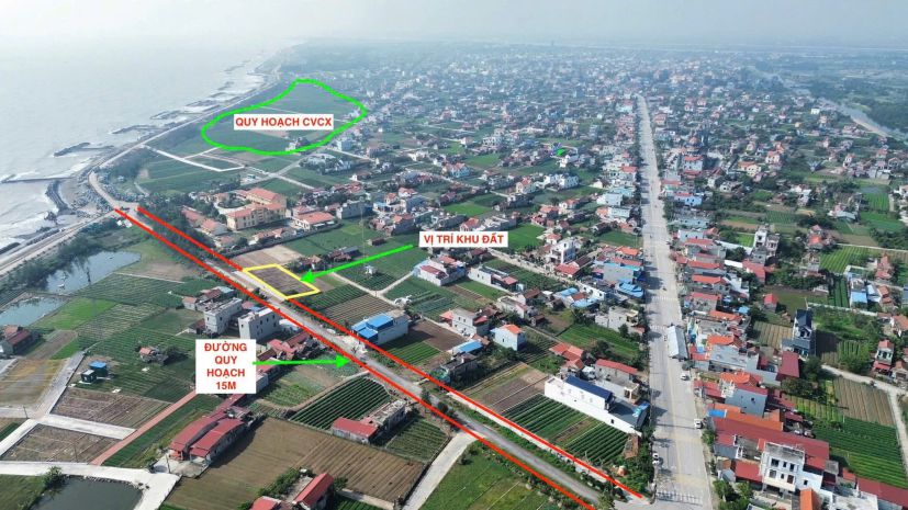 Bán đất mặt biển thịnh long  mặt đường trường chinh  vị 7386496