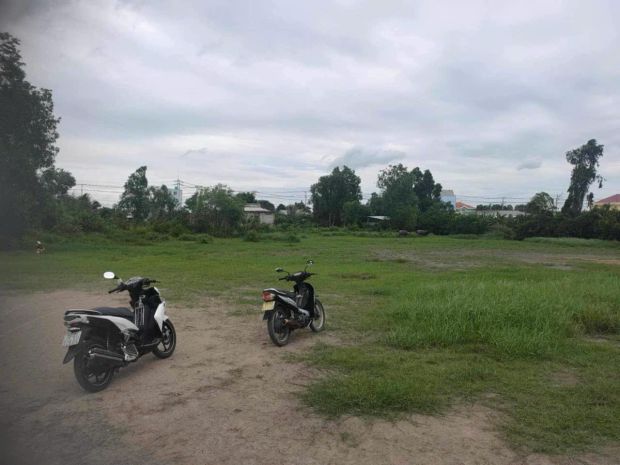 Siêu phẩm đất mặt tiền 826d  tân tập, long hậu 7387089