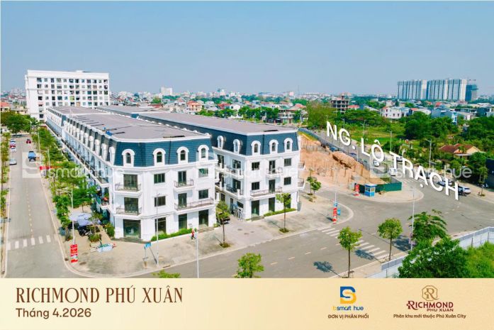 Shophouse richmond phú xuân đẩy nhanh tiến độ xây dựng 7387104