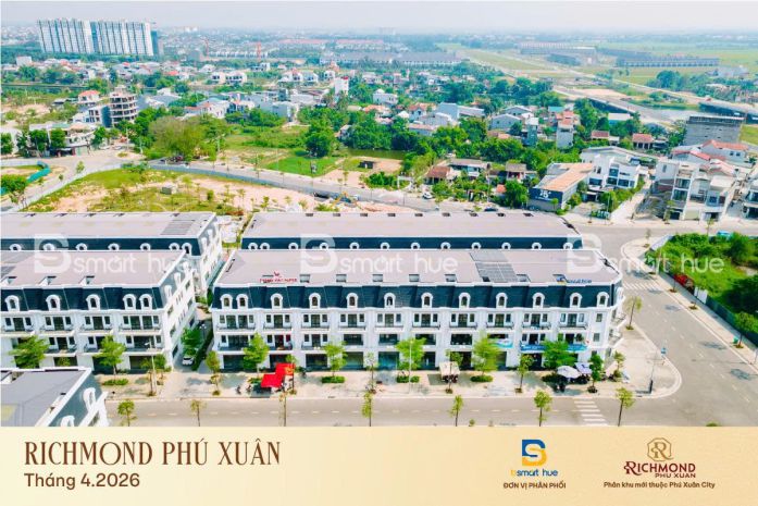 Shophouse richmond phú xuân đẩy nhanh tiến độ xây dựng 7387106