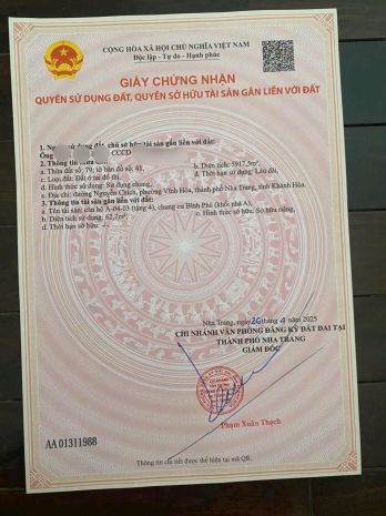 Bán căn hộ chung cư tầng thấp  thoáng mát  cách biển chỉ 7387511