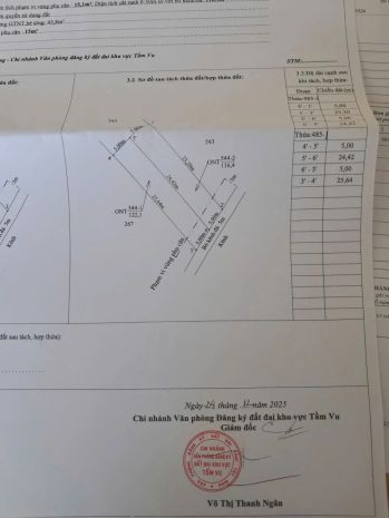 Chính chủ bán đất thổ cư gần lộ dừa  vĩnh công, châu 7389993