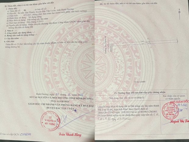 Cơ hội sở hữu đất rộng  bắc tân uyên, tp hồ chí minh 7390069