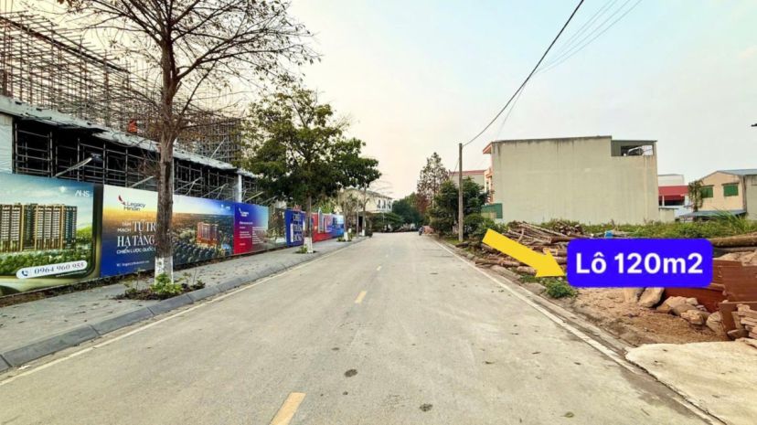 Chính chủ bán rẻ 120m2 đối diện 2 tòa chung cư khu tái định 7393012