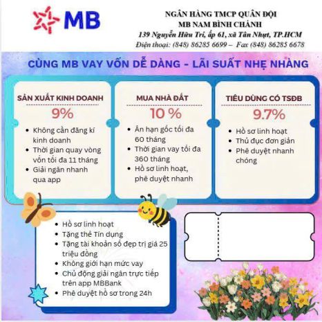 Vay vốn - mở tài khoản hkd - gửi tiết kiệm 7393261