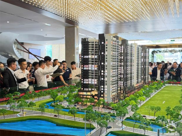 The emerald garden view chỉ 9 triệu xu hướng màu xanh sang 7396703